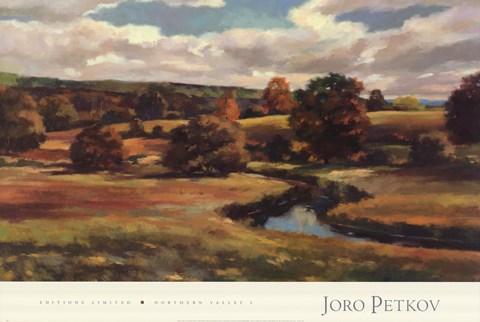 Framed Northern Valley I Print