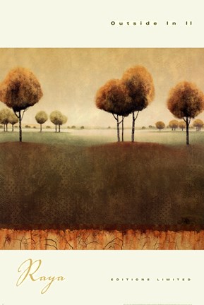 Framed Outside In II Print