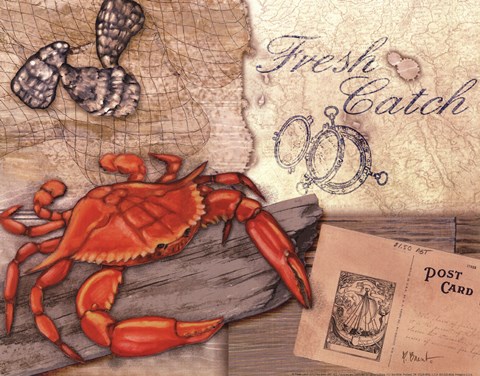 Framed Fresh Catch Print