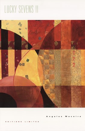 Framed Lucky Sevens II Print