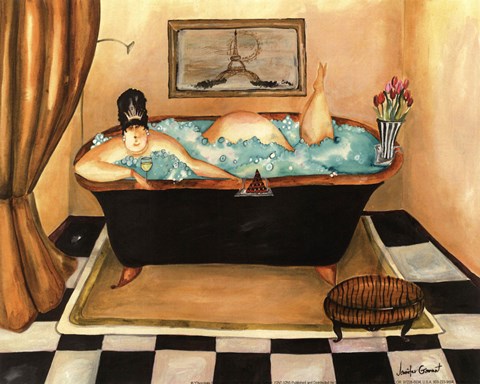 Framed Chocolate Strawberries - mini Print