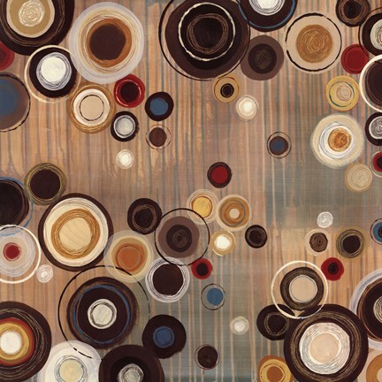 Framed Carousel Square III Print