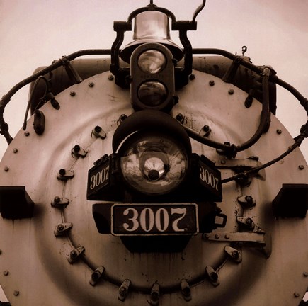 Framed Train V Print