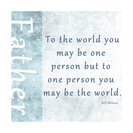 Framed To One Person Print