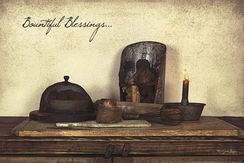 Framed Bountiful Blessings Print