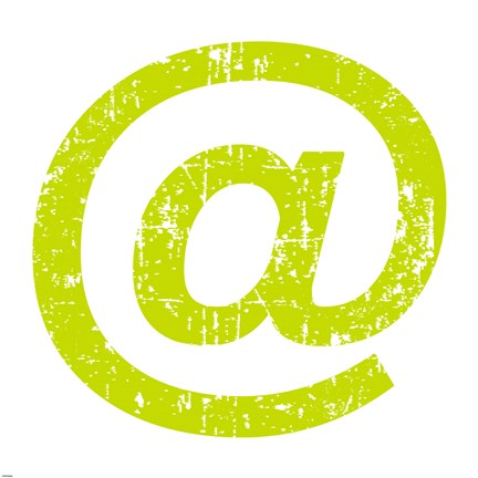 Framed Lime Ampersat Print