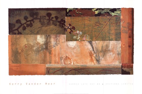 Framed Summer Lateday 8 Print