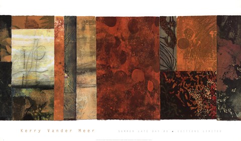 Framed Summer Lateday 6 Print