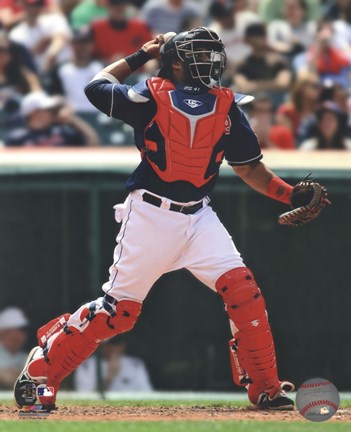 Framed Carlos Santana 2013 Action Print