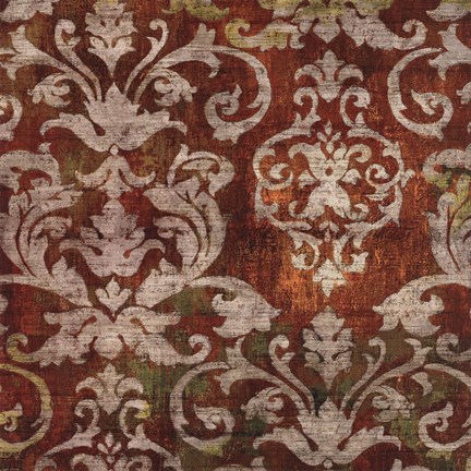 Framed Fontainbleu I Print