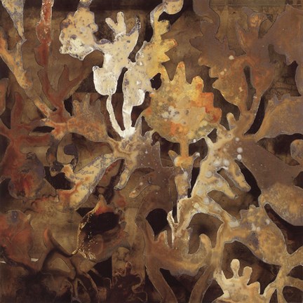 Framed Geo Mosaic - Detail II Print