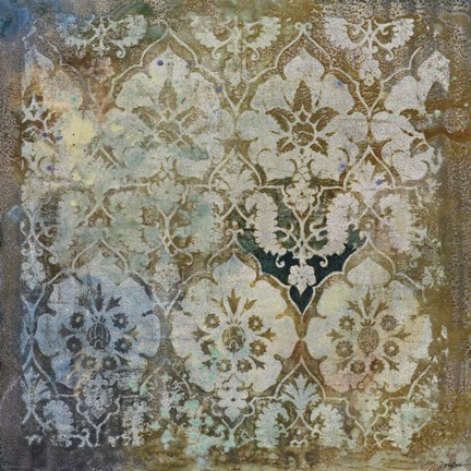 Framed Queen's Colours I Print