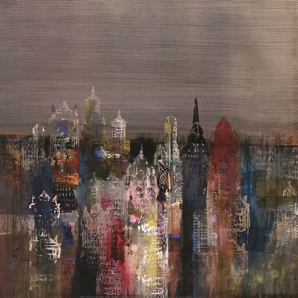 Framed Penthouse View II Print