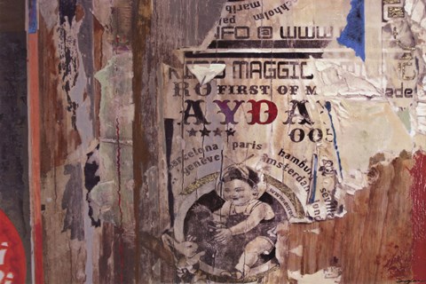 Framed Passing By V Print