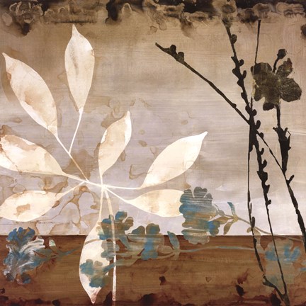 Framed Floralscape I Print