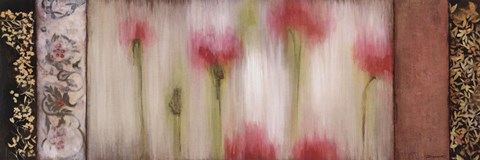 Framed Rain Flower I Print