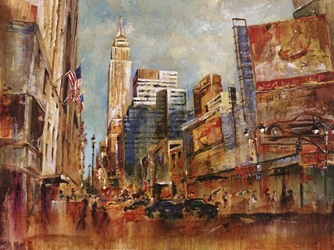 Framed New York, NY Print