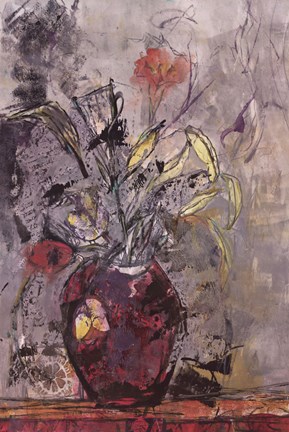 Framed Poppy III Print