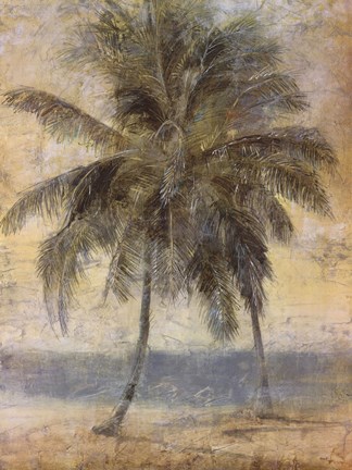 Framed Palm Hammock I Print