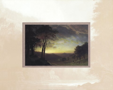 Framed Sacramento River Valley Print