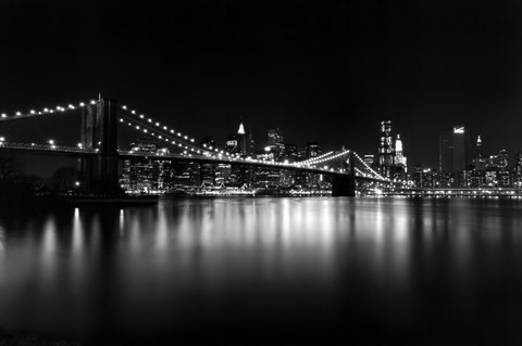 Framed Night Crossing Print