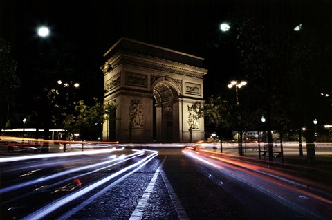 Framed Night Lights Print