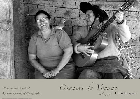 Framed Tico At The Pueblo Print