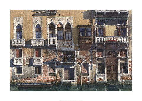 Framed Palazzo Barbarigo Print