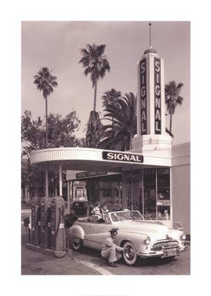 Framed Tyre Check Print