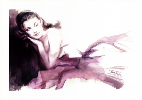 Framed Christina Print