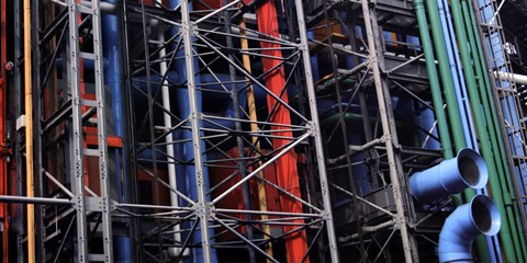 Framed Metropolis VII Print