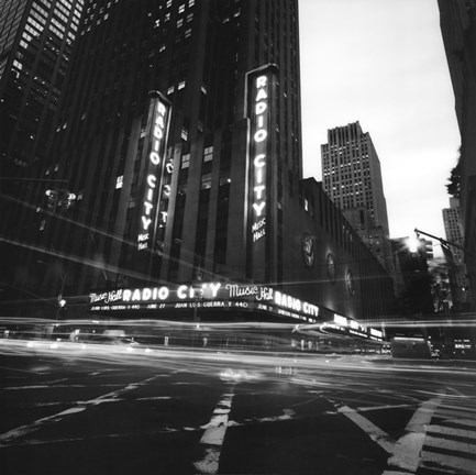 Framed Rush Hour Print