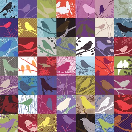 Framed Birdland Print