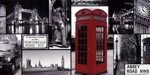 Framed City Views I Print