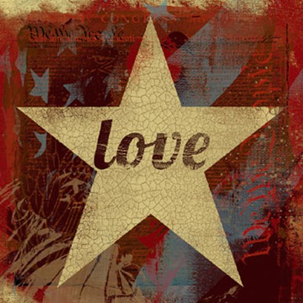 Framed American Dreams II Print