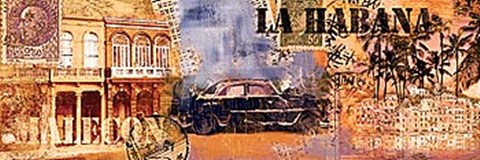 Framed La Habana Print