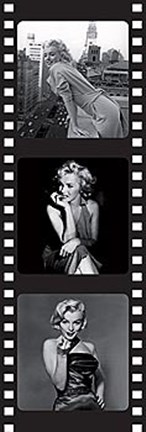 Framed Film Reel III Print