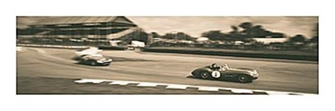 Framed Aston Martin DB3 Print