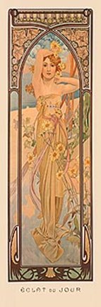 Framed Eclat Du Jour Print