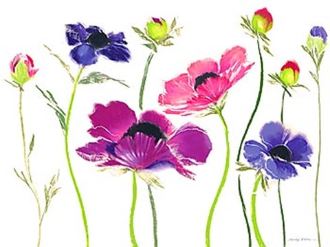 Framed Fanfare I Print