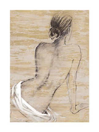 Framed Retreat I Print