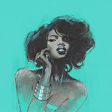 Framed Melody I Print