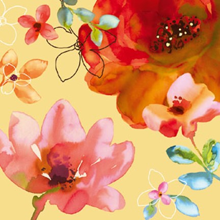 Framed SunDay I Print