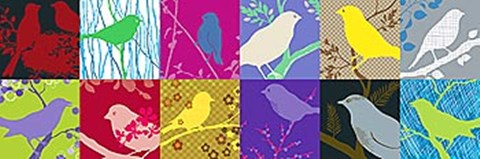 Framed Birdland III Print