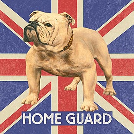 Framed Plucky Brits I Print