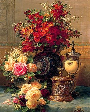 Framed Summer Buffet I Print