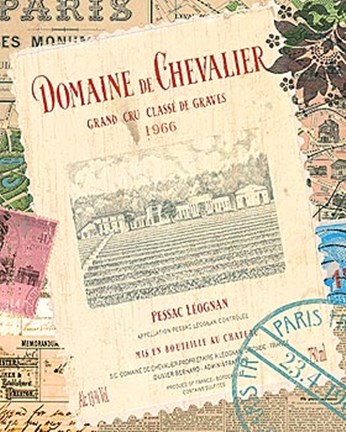 Framed Wine Tour II Print