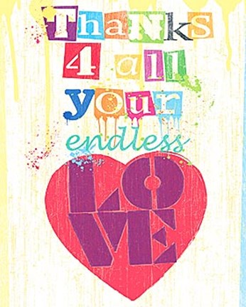 Framed Must Be Love II Print