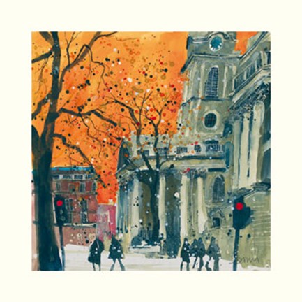 Framed Everyone Welcome, St Martin in the Fields, London Print