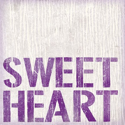 Framed Urban Heart I Print